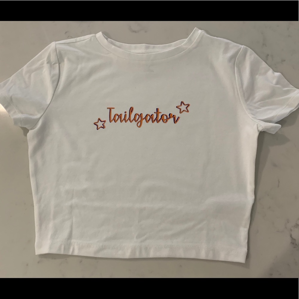 gator game day crop top